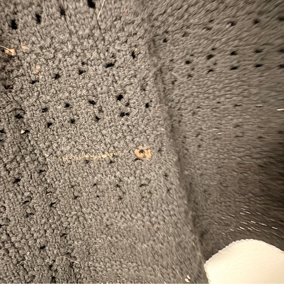 Andrea Jovine Women’s Black Sweater Knit Top Size Medium - Picture 4 of 5